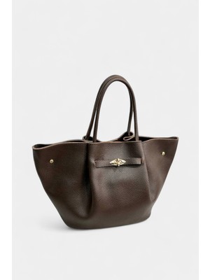 Uzun Askı Detaylı Kadın El ve Omuz Çantası