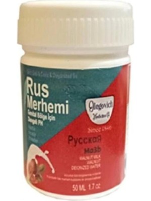 Süper Rus Merhemi Genital Bölge Tüy Dökücü Kremi 50 ml