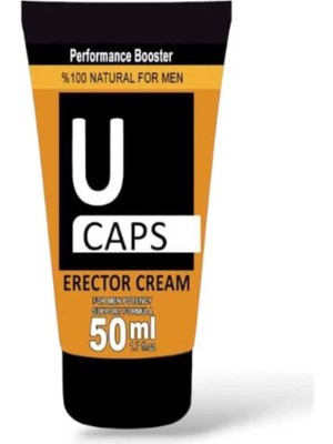 Süper U Caps  Men Booster 50 ml x 4 Adet