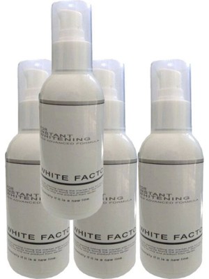 White Factor 4X120 ml Cilt Renk Açıcı Bakım Kremi