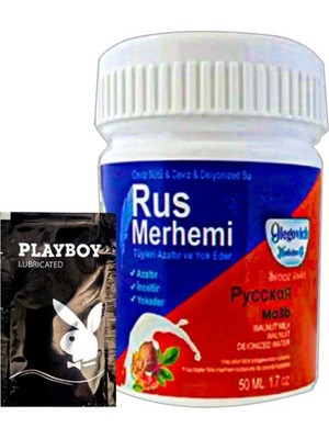 Rus Merhemi Blue 22-2:0024 Glegnid Rus Merhemi 50 ml Tüy Kremi+ Yanında Jel -