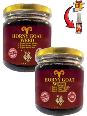 Horny Goat Weed Erkeklere Özel Bölge Destekleyici 240 gr x 2 Ad+Lustra Masaj Yağı