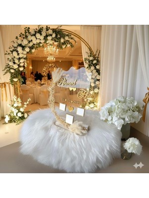 Evsay Isme Özel Nişan Hatırası Kapı Süsü Masa Üstü Isimlik Nişan Düğün