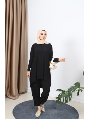 Sade Spor Şalvar Takım