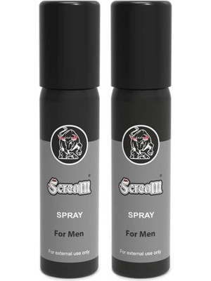 Süper Scream Sprey 20 cc (Ikili)