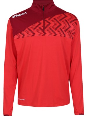 Uhlsport 2021001 Antrenman Sweat Rıgel Tek Üst kırmızı