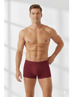 Woan 6'lı Erkek Boxer Doğal – Yumuşak Dokulu, Esnek ve Nefes Alan Kumaş