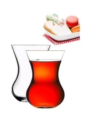 Storemax 64061 Nude Beykoz Çay Bardağı 6 Adet - 135 cc Crystallin Orjin. Kutulu Kristal Çay Bardağı NRNSHPMN1013102