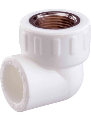 Pvc Boru Pprc Iç Dişli Dirsek 20X1/2'' 10 Adet