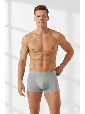 Woan Erkek Boxer Doğal – Yumuşak Dokulu, Esnek ve Nefes Alan Kumaş