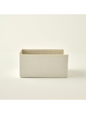 Ella Katlanabilir Organizer Sepet Naturel (28X28X13 Cm)
