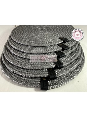 Double Knot Design 7 Prç Amerikan Servis Seti Supla Hediyelik Hasır Jüt Tress Yemek Masası Davet