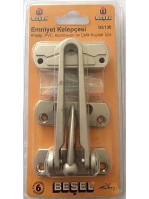 Başel Kapı Emniyet Kelepçesi Saten