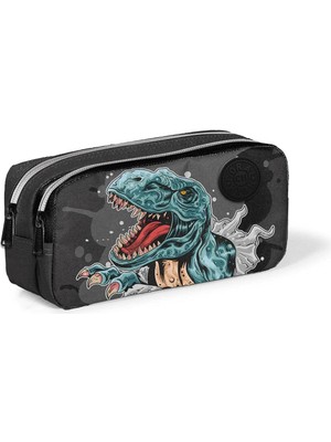 Storemax Siyah Dinozor Çanta, Iki Bölmeli 22299