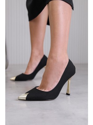 Rangel Model 10 cm Topuklu Yeni Sezon Abiye Ayakkabı Stiletto Sıy.saten