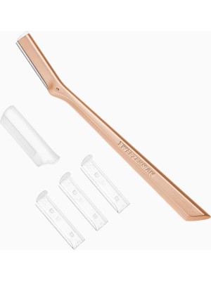 Tweezerman Facial Razor Rose Gold Yüz Tüyü Temizleme Aleti