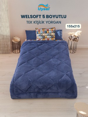 Uysal Yorgan Welsoft 5 Boyutlu Tek Kişilik Yorgan