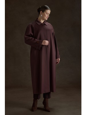 Aker Viscon Içerikli Pardösü