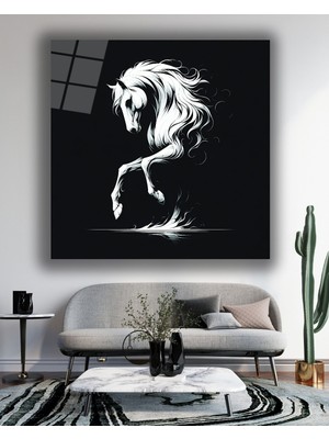 Marsilyan Osmanlı Imparatorluğu Arması Cam Tablo