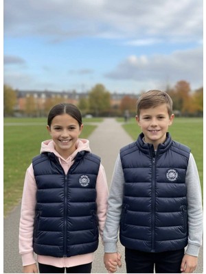 Yusgos Unisex Kız/Erkek Bebek Çocuk Su Geçirmez Fermuarlı Cepli Şişme Do