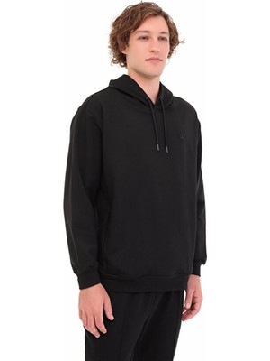 Lumberjack 5W MB SN73 Hoodıe 5pr Lumberjack Erkek Sweat Antrasit Erkek Sweatshirt A102033413