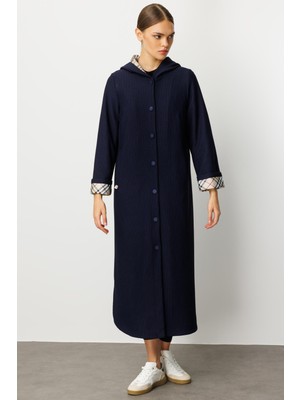 Micca Özel Garni ve Aks Detaylı  Otto Kumaş Astarlı Mevsimlik Spor Zamansız Trench / Kap-Laci