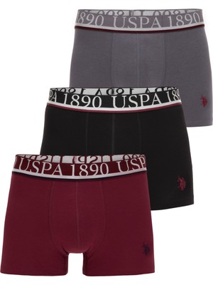 U.S. Polo Assn. Erkek 3'lü Boxer Takımı 50318648-VR014