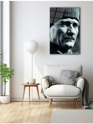 Marsilyan Atatürk Cam Tablo