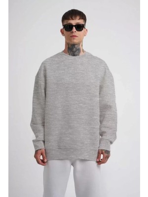 Çamaşır Kenti Unisex Biskilet Yaka Üç Iplik Sweatshirt