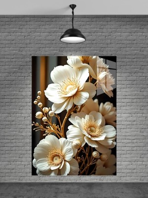 Çiçek Cam Tablosu Ev Dekorasyon,balkon Dekorasyonu,dekoratif,duvar Tablo,mutfak Tablo,hediyelik