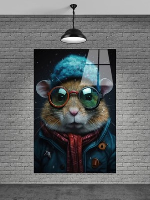 Marsilyan Cool Tatlı Fare Cam Tablo