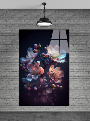 Marsilyan Çiçek Cam Tablo Sevilen Seriler