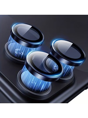 Fibaks iPhone 17 Pro/17 Pro Max AR+ AF Premium Aparatlı Kamera Koruma Abis Lens Koruyucu Temperli Cam