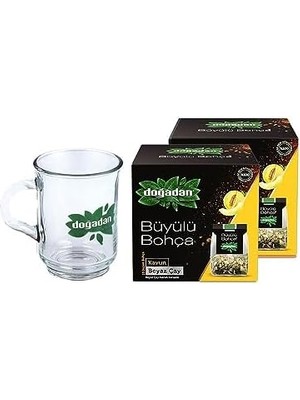 Storemax Doğadan Büyülü Bohça Beyaz Çay Kavun 10'lu 12 G x 2 ve Doğadan Cam Bardak Hediyeli