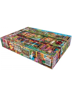 Storemax Star Raftaki Bahçe, 2000 Parça Puzzle