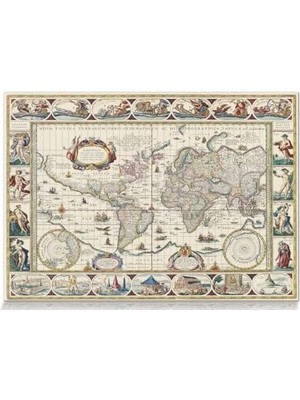 Storemax Star Dünya Haritası Iı, 2000 Parça Puzzle