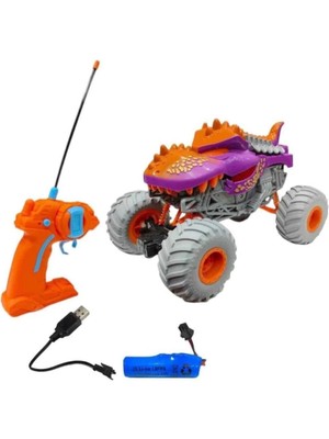 Duman Uzaktan Kumandalı Şarjlı Monster Araba K16-43