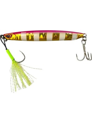 Sea Horse Ss Special 80GR Jig Pink Gold Zebra Glow