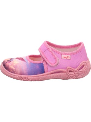 Superfit Belinda Kız Çocuk Ev Kreş Ayakkabısı - Lila Unicorn 800288-8540
