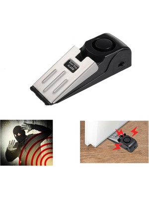 UmoTech Kapı Altı Alarmı Stopper/ Durdurucu – 120 Db Sesli Uyarı, 3 Kademe Hassasiyet, Kapı Durdurucu