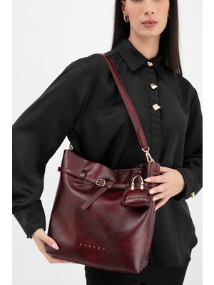 Sisley Kadın Kol Çantası Bordo SLY243