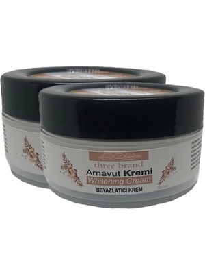 Murays Süper Three Brand Arnavutkremi 2li Adet Whitens Cream Tümbölge Aklık Kremi 50 ml