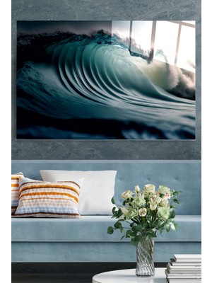 Dalga Cam Tablo, Dekoratif Cam Tablo