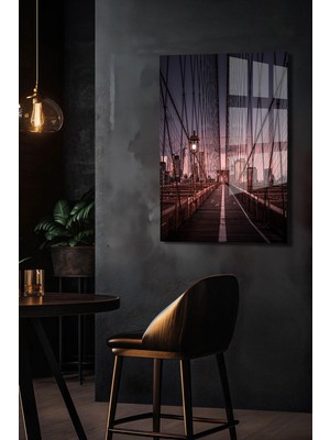 Asma Köprü Kırılmaz Lüks Cam Tablo Ultra Yüksek Çözünürlüklü Ev Hediyesi Tablo