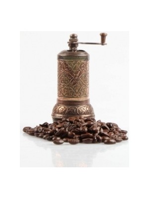 Osmanlı Motifli Kahve ve Baharat Değirmeni Bakır