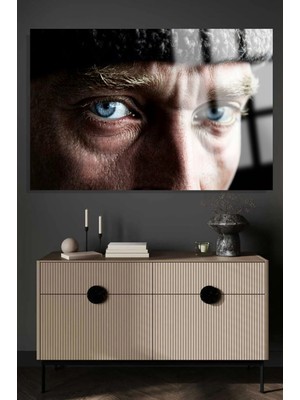 Atatürkün Gözleri Kırılmaz Lüks Cam Tablo Iş Yeri, Ofis Hediyesi Ofis Için Tablo Hediyelik