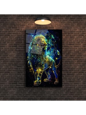 Adalet Terazisi Cam Tablo