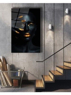 Marsilyan Hayat Ağacı Kare Cam Tablo