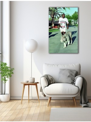 Mike Tyson ve Kaplan Cam Tablo