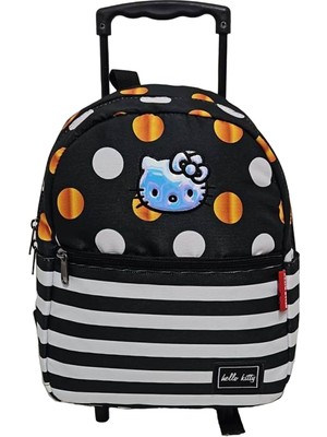 Over-Q Hello Kitty Çekçekli Anaokulu Çantası